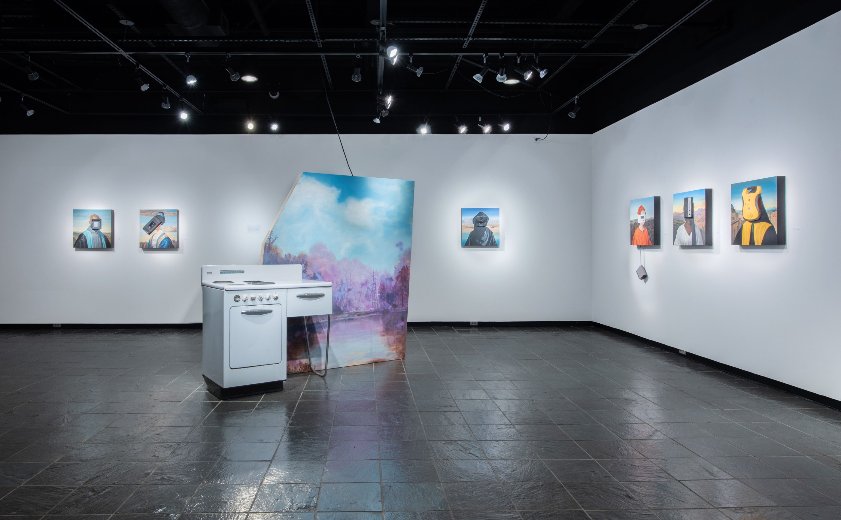 Interfaces installation view, Helen S. Smith Gallery, Green River College 2026