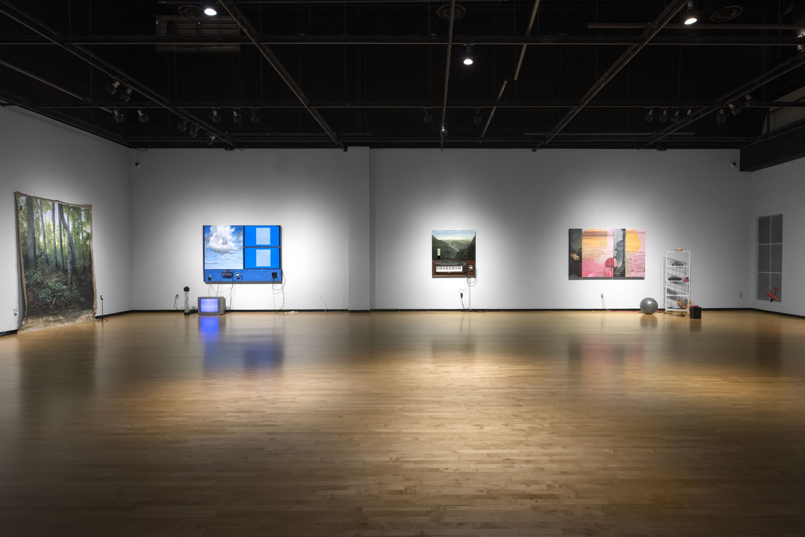 Pictorial Redux installation view, Northern Kentucky University 2022