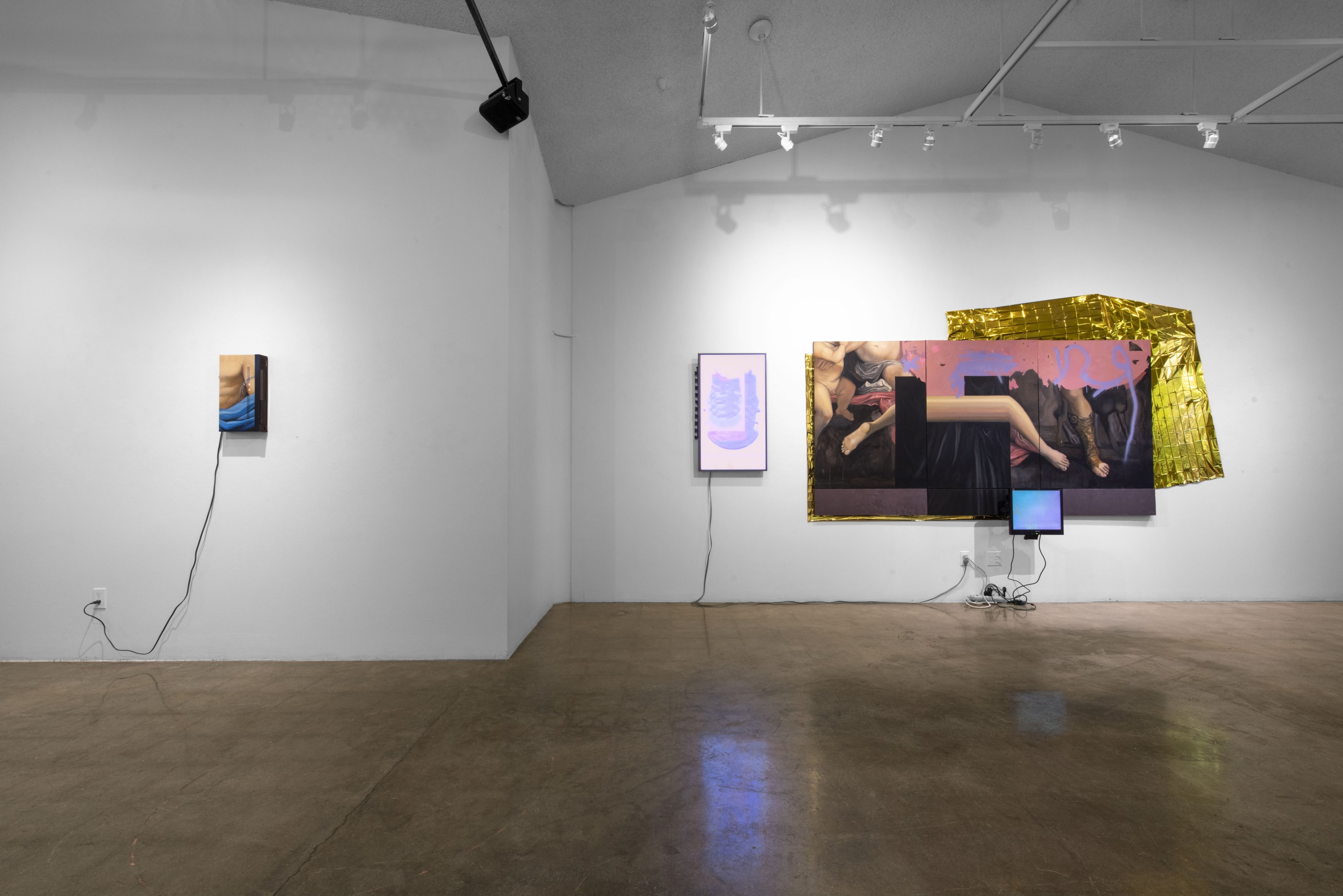 Archeolatry installation view, Spokane Falls Community College 2022