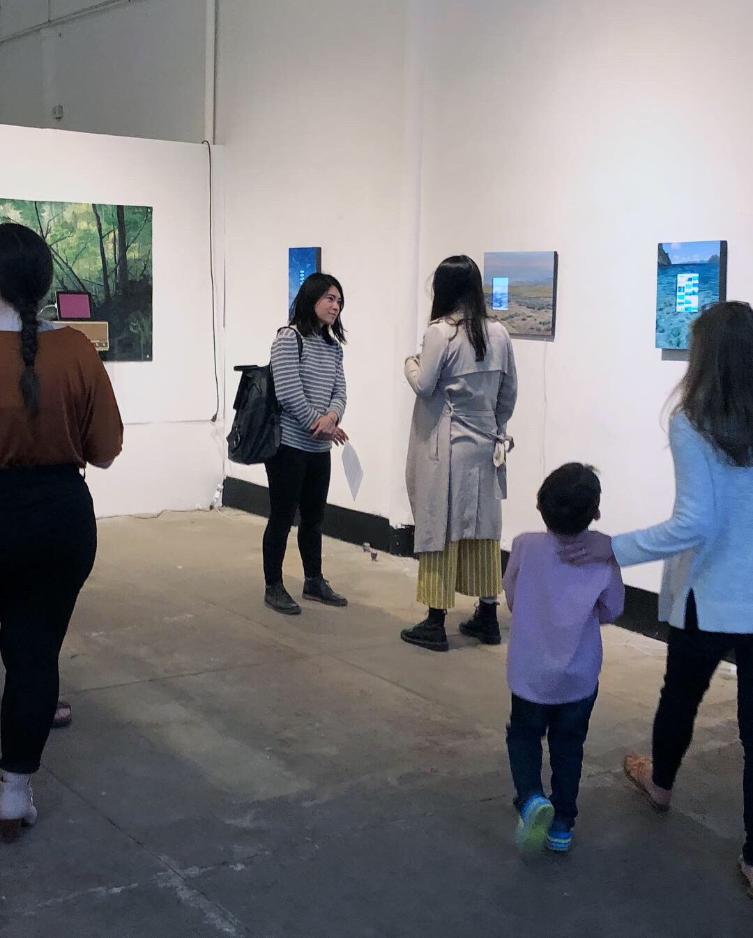 Arcane Wilderness installation view, Mantle Art Space 2019