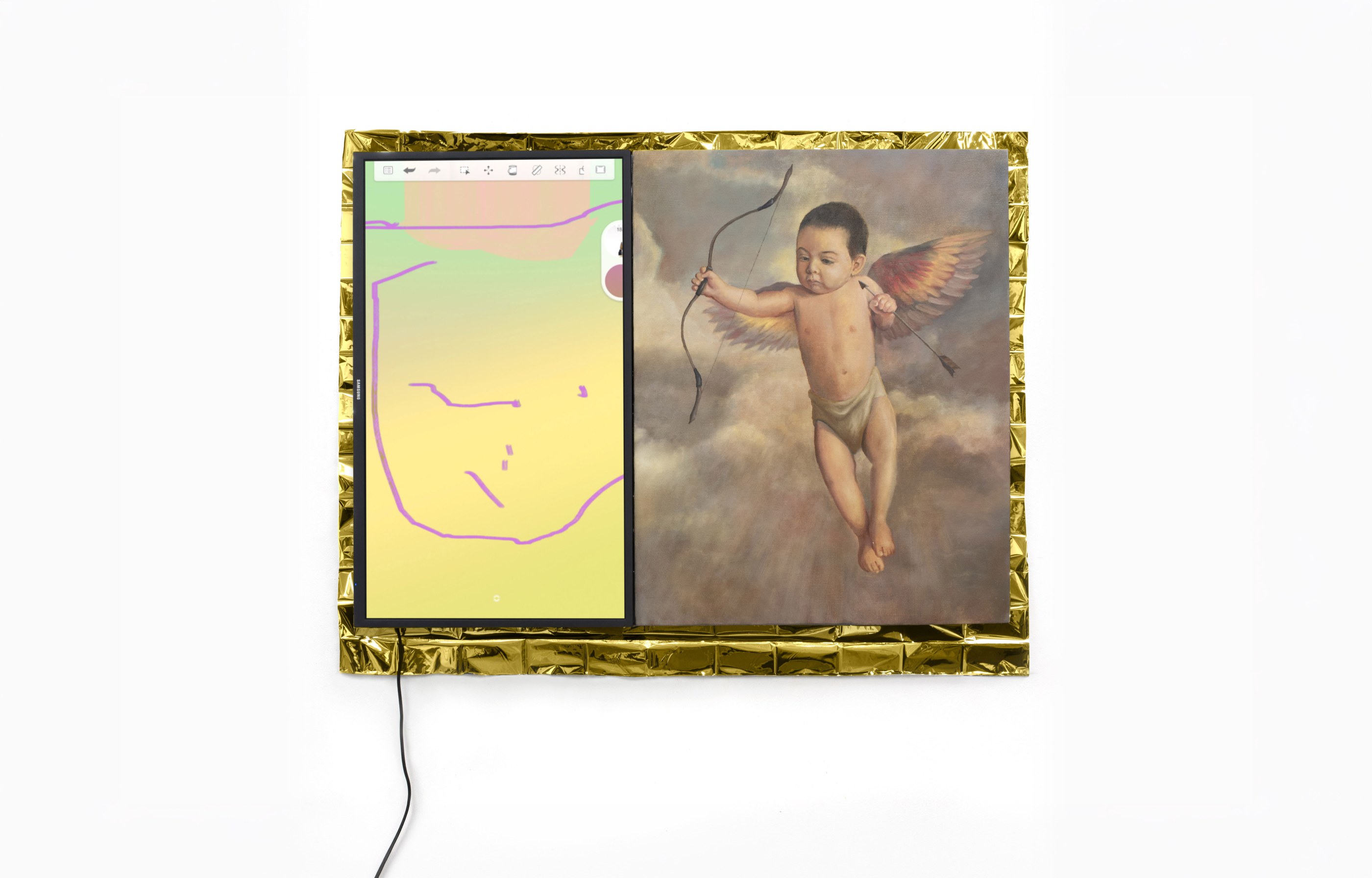 Linus as Cupid